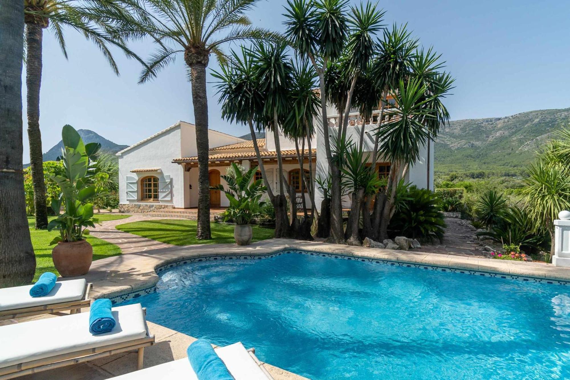 Villa Enri Villa Y Casita Con Piscina Y Jacuzzi Parcent Zewnętrze zdjęcie